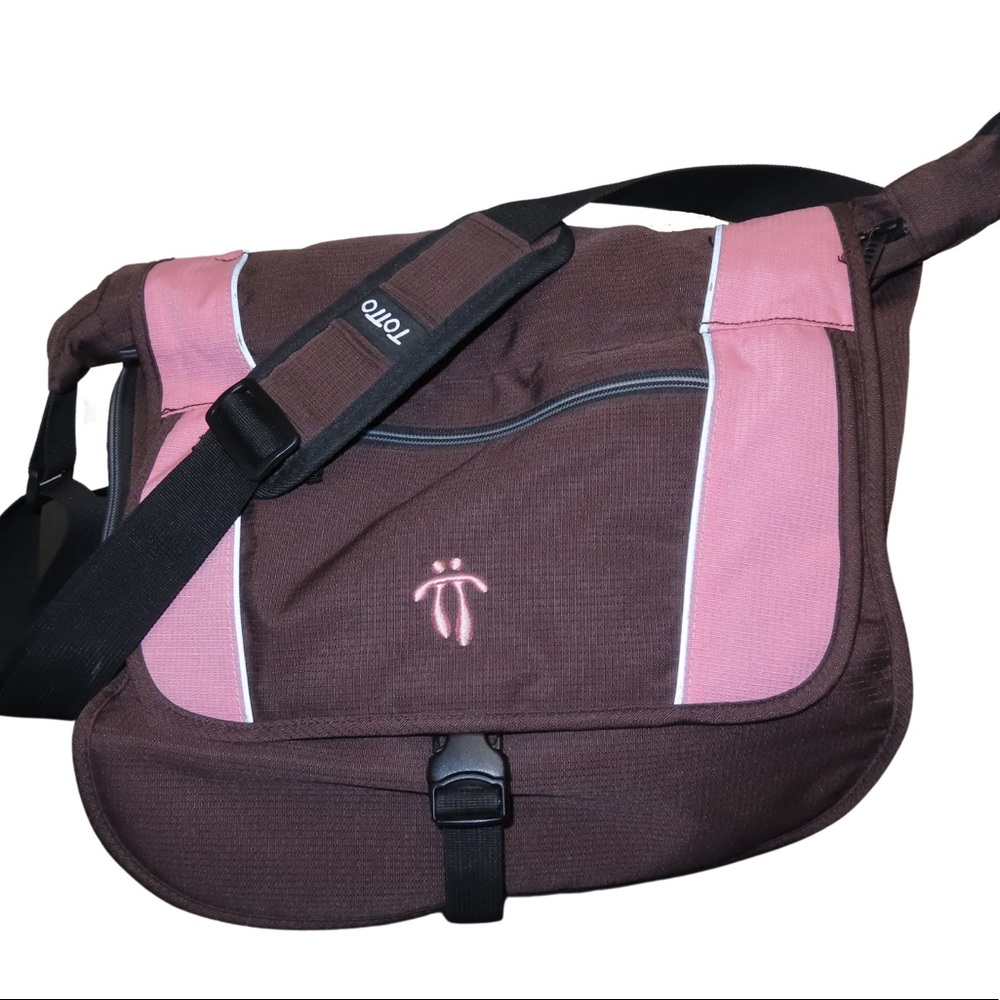 TOTTO SHOULDER BAG PURPLE-PINK-BLACK